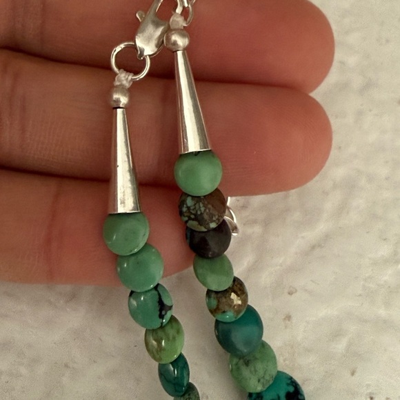 Turquoise Graduate Coins Necklace - Picture 4 of 5